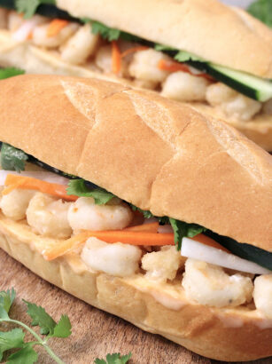 Fried Shrimp Banh Mi