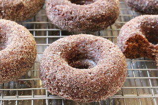 Baked Apple Butter Donuts