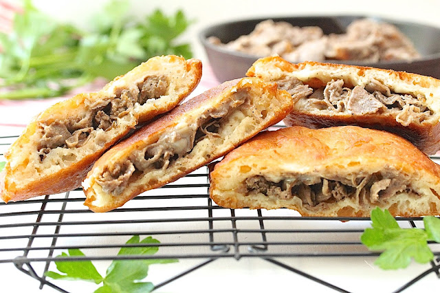 Steak and Cheese Fried Dough