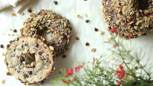 Donut Shaped Chocolate Chip Cookies