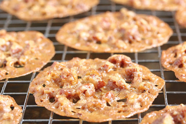 Gingerbread Lace Cookies