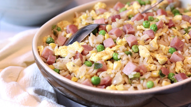 Ham And Egg Unfried Rice