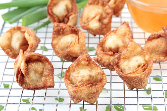 Pork and Shrimp Fried Wontons