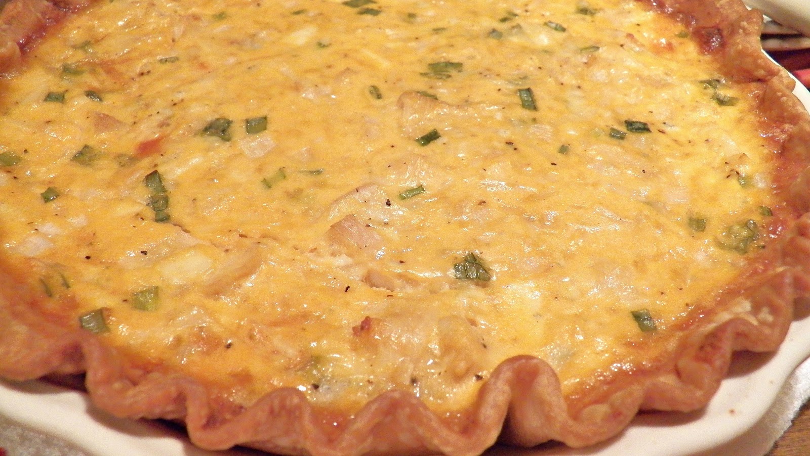 Buffalo Chicken Quiche