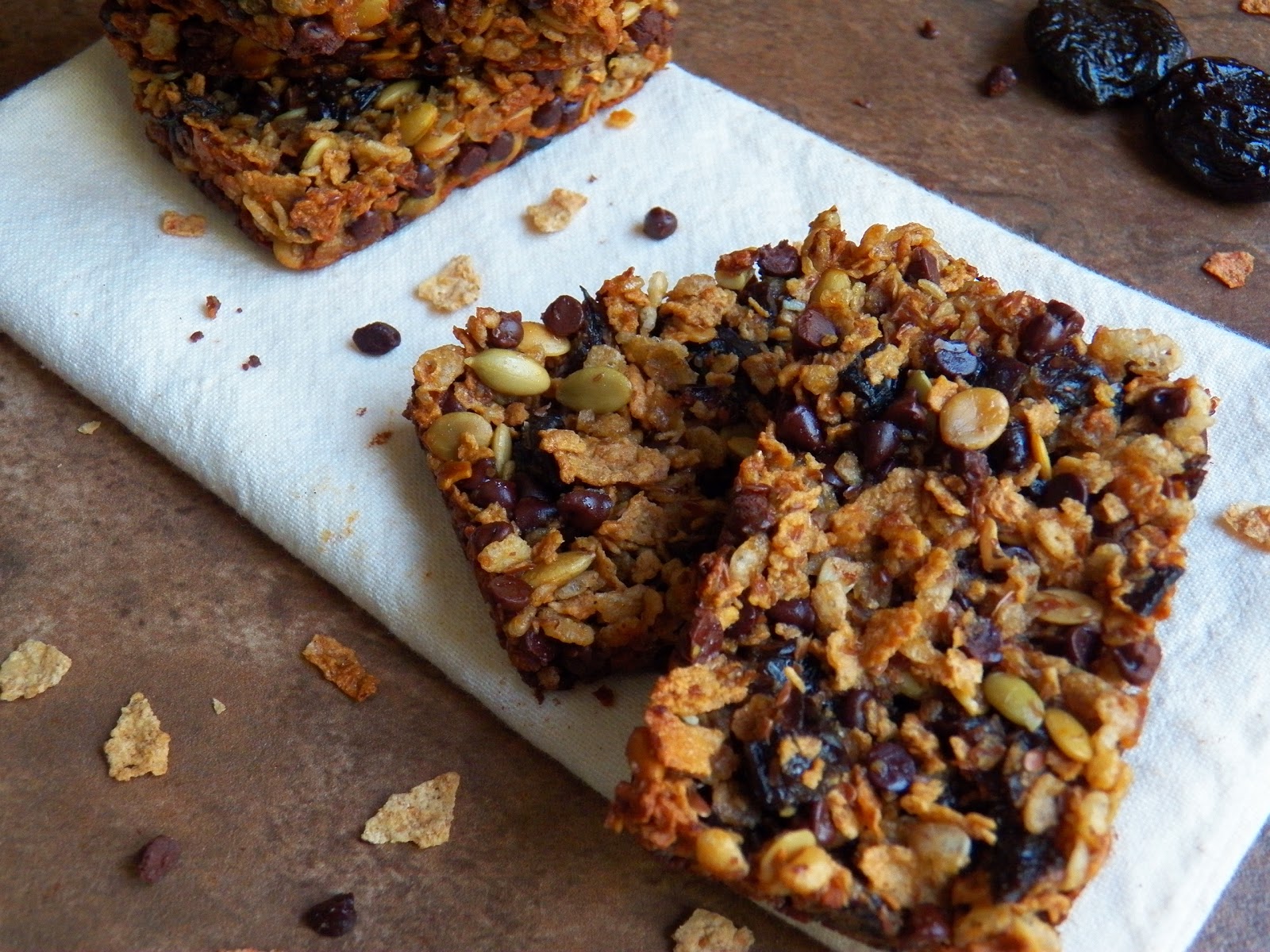 Plum Sweet Chewy Cereal Bars