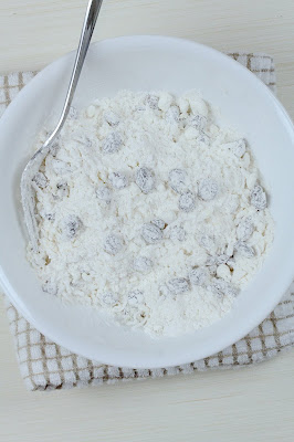 Small Batch Rum Raisin Coconut Scones