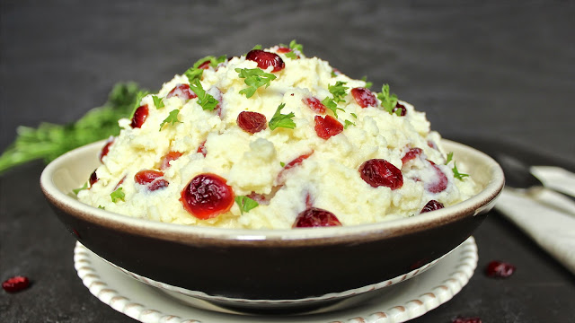 Cranberry Mashed Potatoes