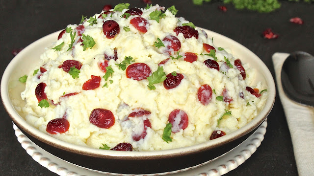 Cranberry Mashed Potatoes