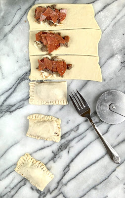 Fried Flatbread Pizza Rolls