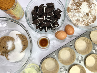 Pumpkin Oreo Muffins Ingredients