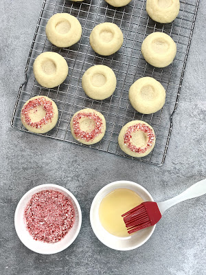 crushed peppermint candy sprinkles