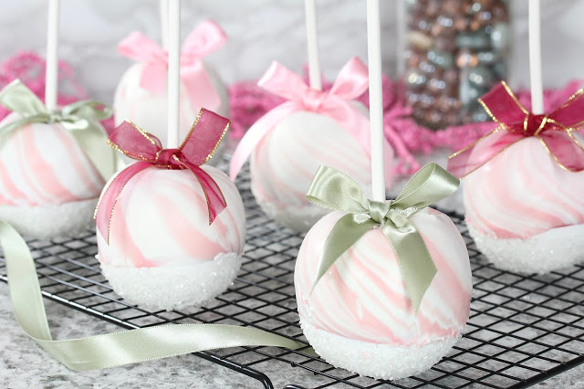Swirled Candied Apples