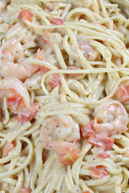 Shrimp Linguine Alfredo Recipe