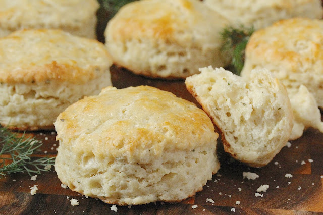 Garlic and Herbs Boursin Biscuits