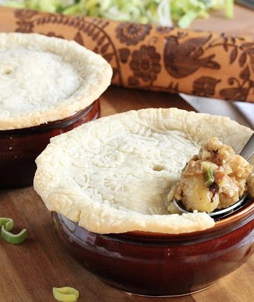 Sausage Gnocchi and Leek Mini Pot Pies