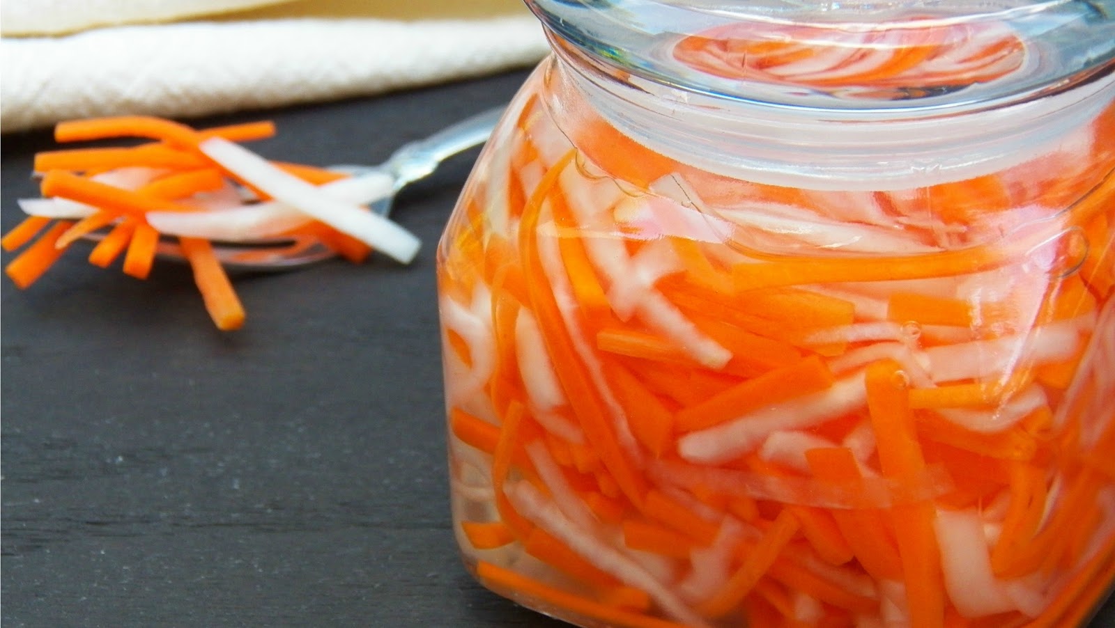 Pickled Carrots and Daikon