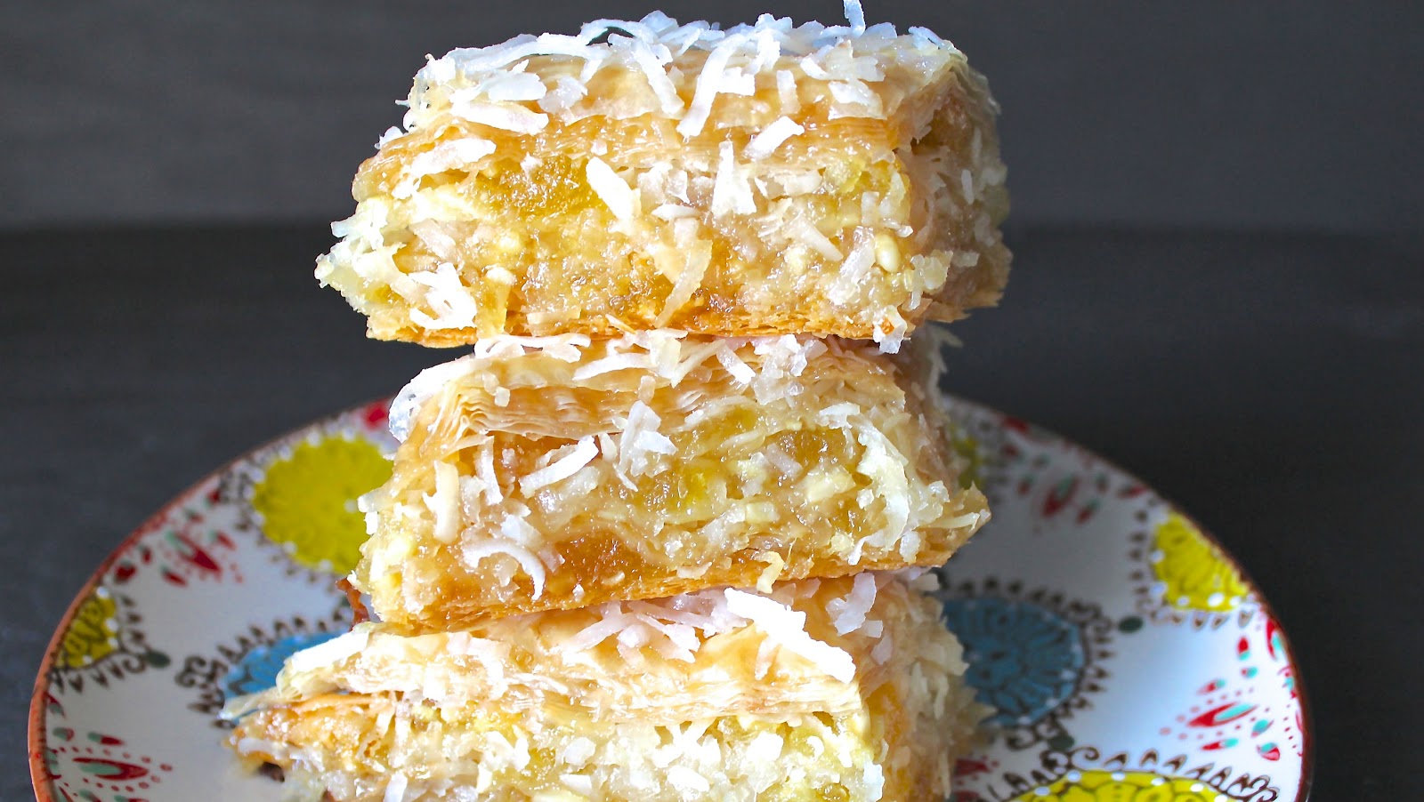 Pina Colada Baklava