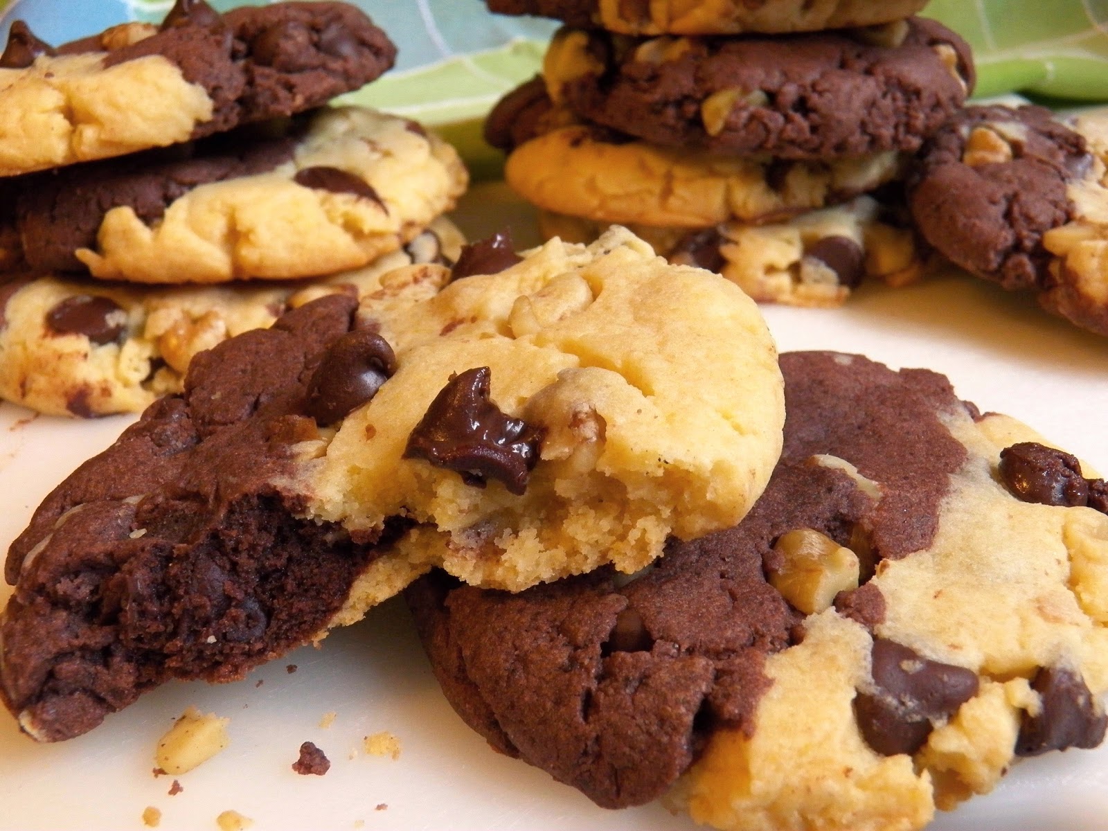 Banana Chocolate Pudding Cookies