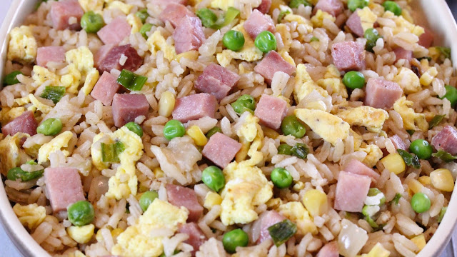 Ham and Egg Unfried Rice