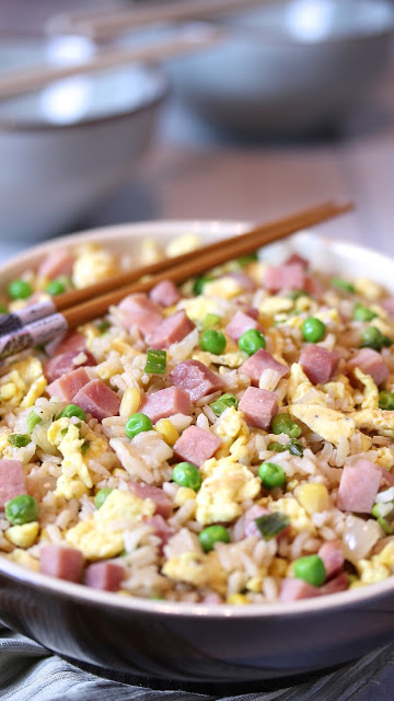 Ham and Egg Unfried Rice