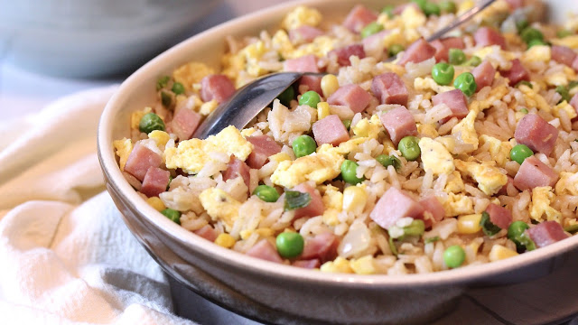 Ham and Egg Unfried Rice