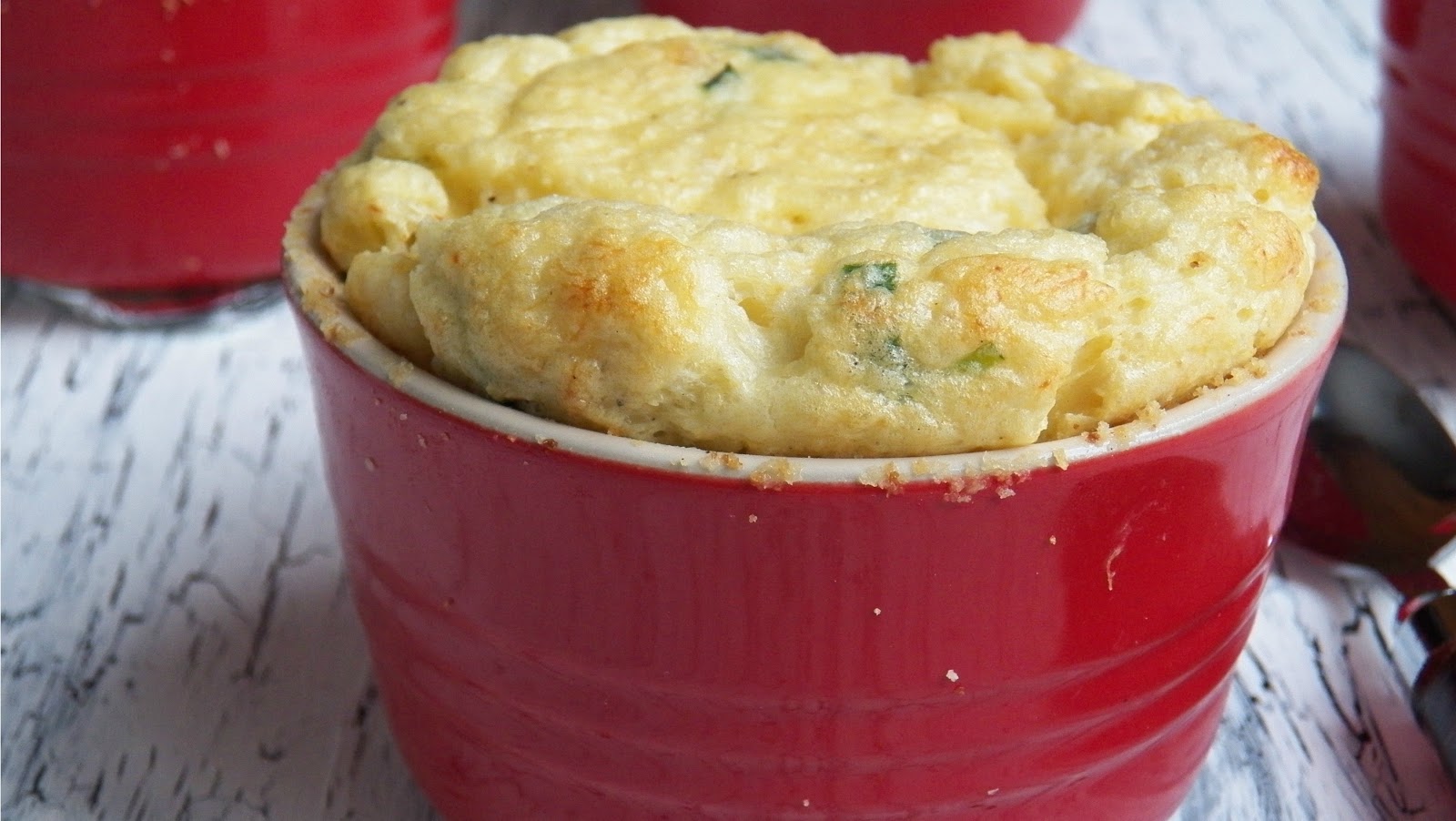 Zesty Crab Soufflé