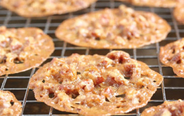 Gingerbread Lace Cookies