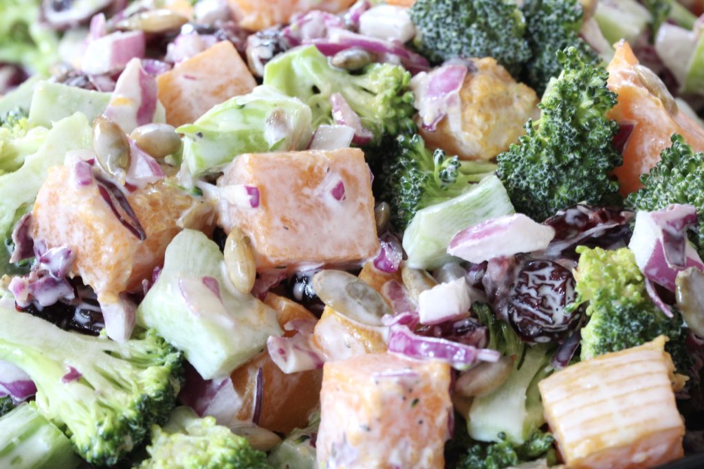 Broccoli and Roasted Butternut Salad