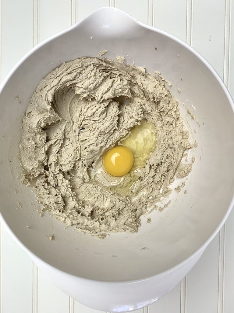 gingerbread batter being made