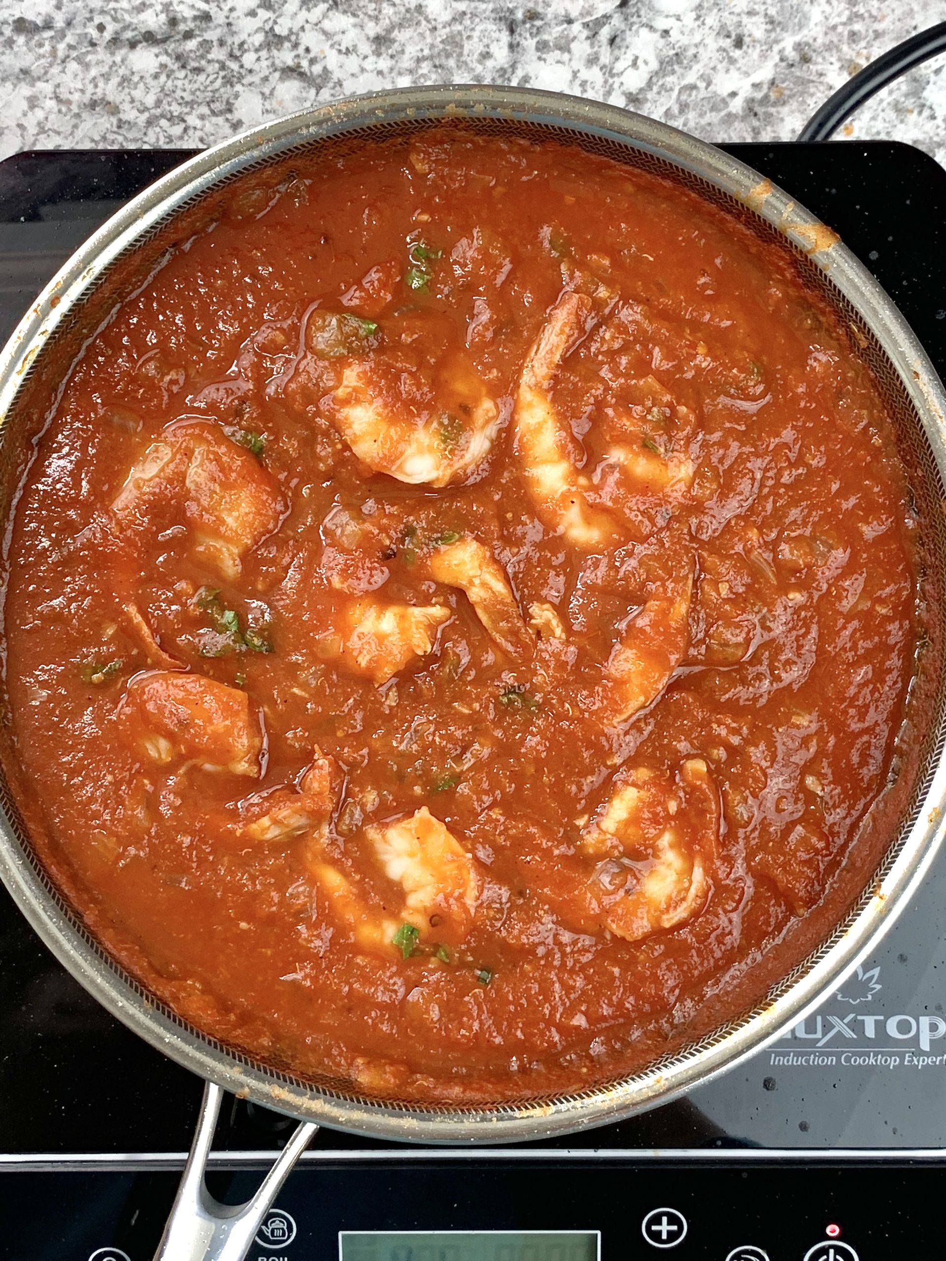 Shrimp Fra Diavolo Sauce Cooking