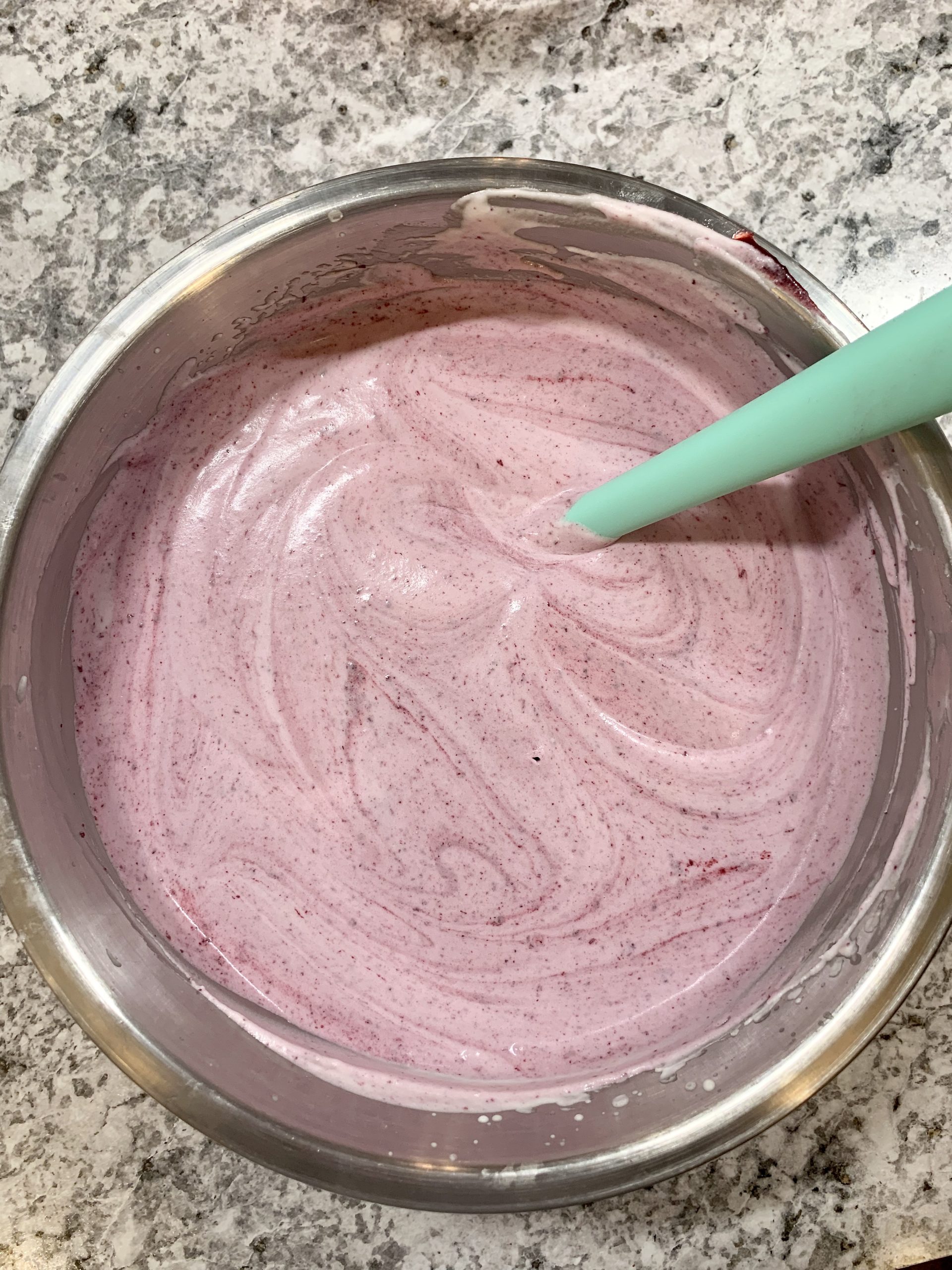 No Churn Black Raspberry Ice Cream