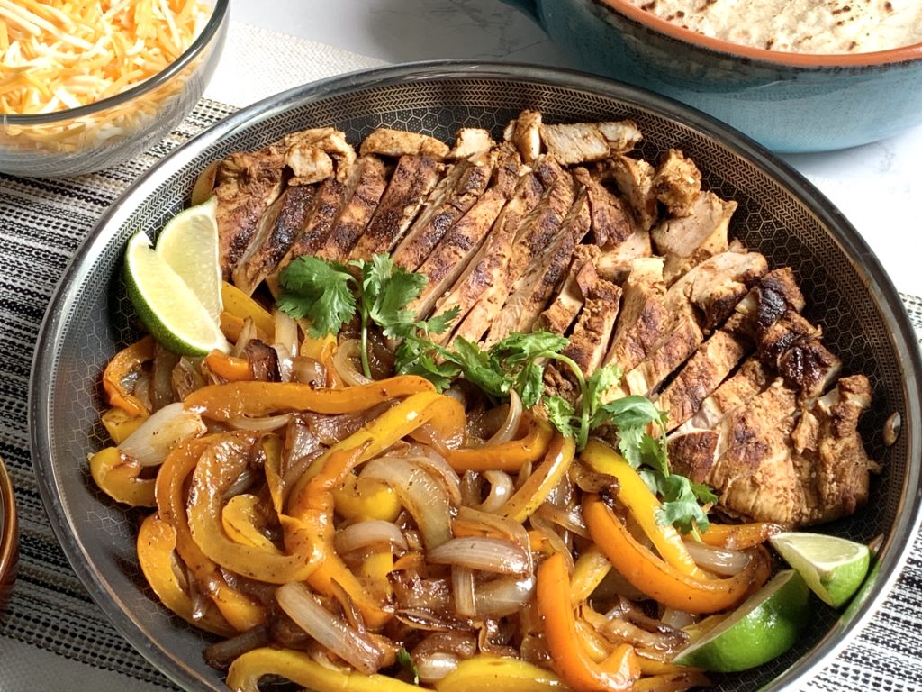 Skillet Chicken Fajitas • FoodnService