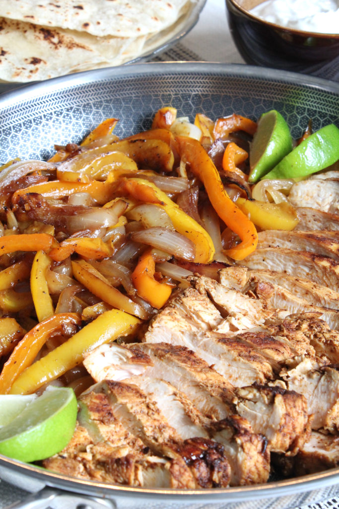 Skillet Chicken Fajitas • FoodnService