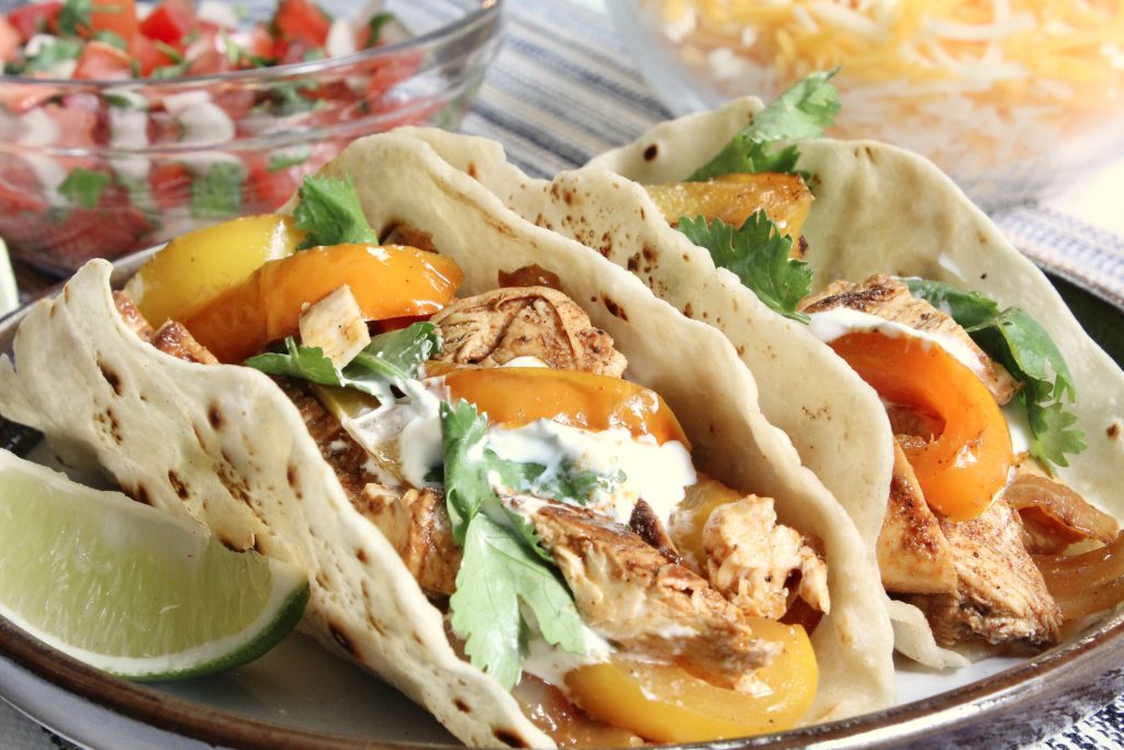 Easy Skillet Chicken Fajitas