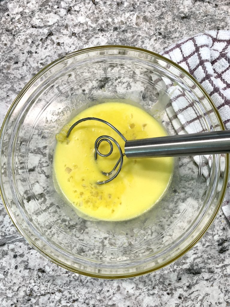 The Ultimate Lemon Skillet Cookie Dough Being Made