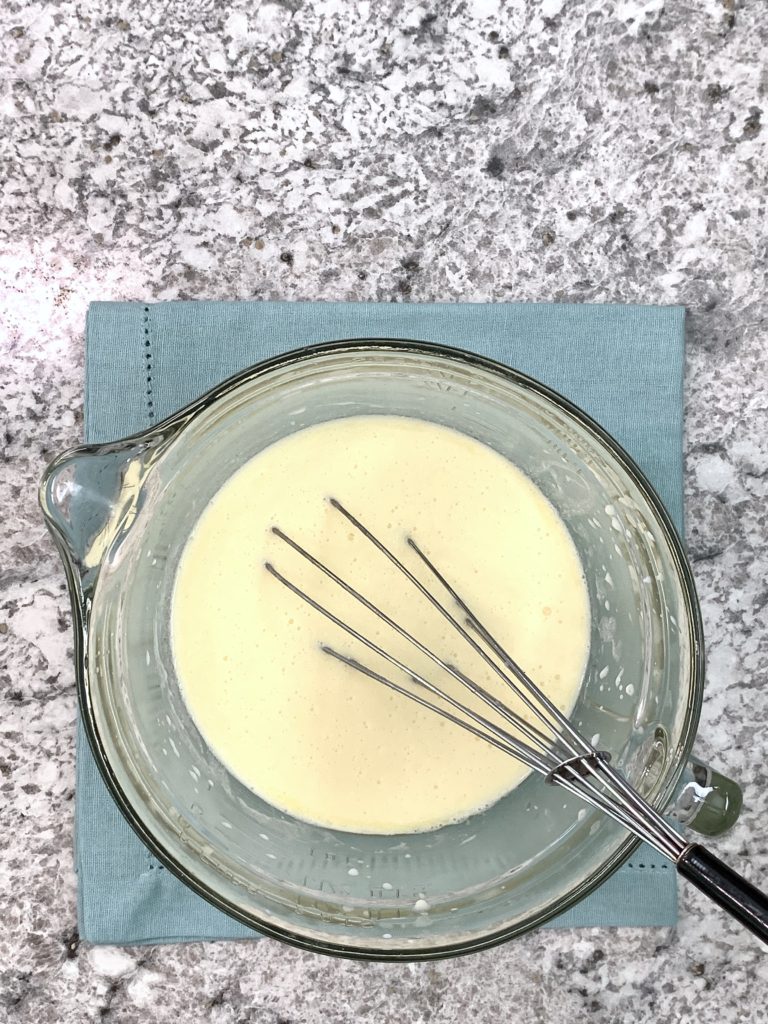 Making Diner Style Pancake Batter