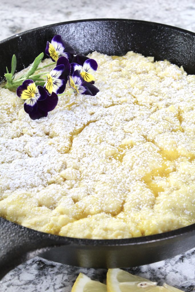 The Ultimate Lemon Skillet Cookie