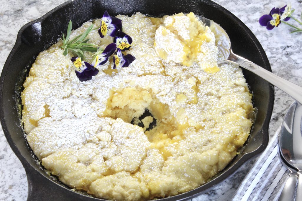 The Ultimate Lemon Skillet Cookie