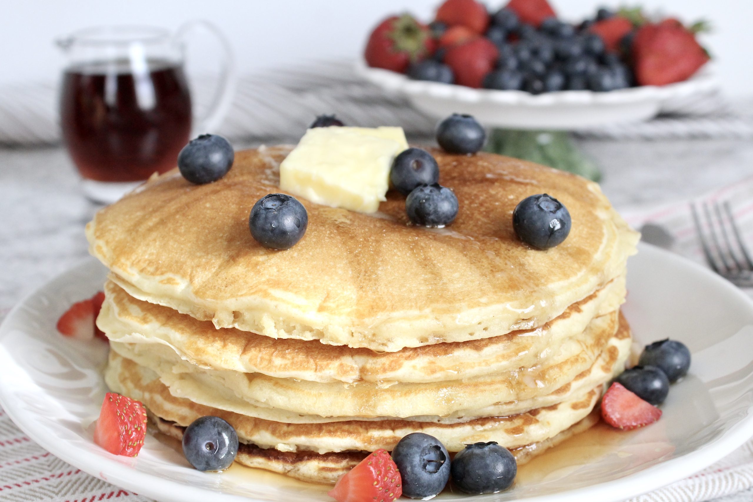 Favorite Diner Style Pancakes In Good Flavor
