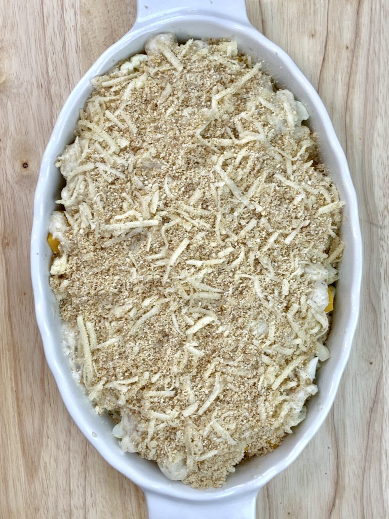 Cauliflower and Butternut Au Gratin