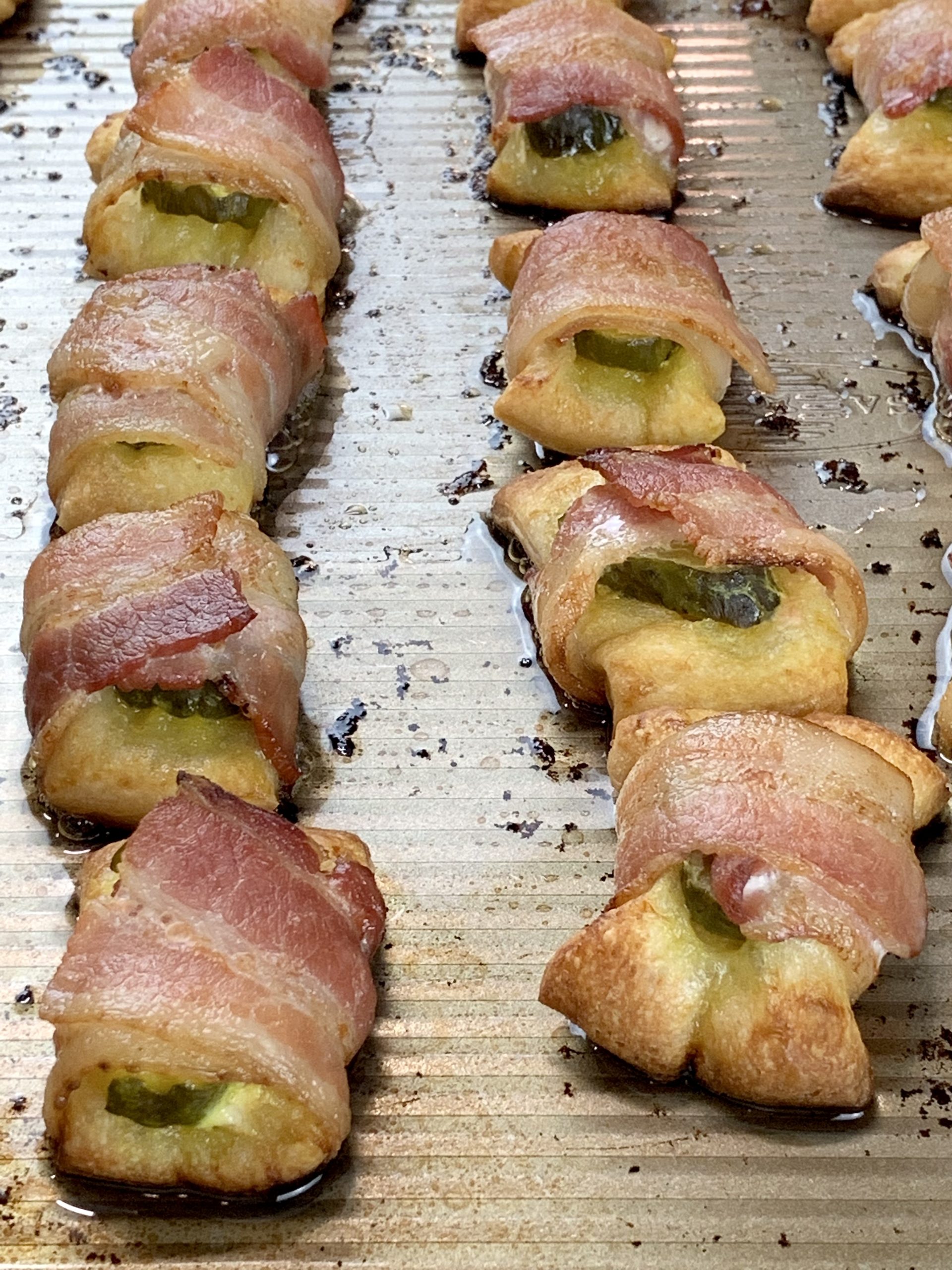 Parmesan Bacon and Pickle Bites