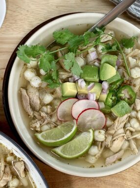 Rotisserie Chicken Pozole