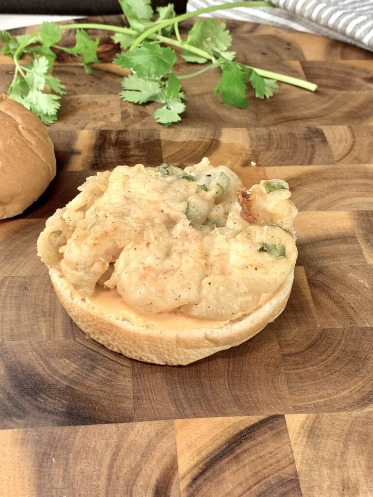 Shrimp Tempura Burger