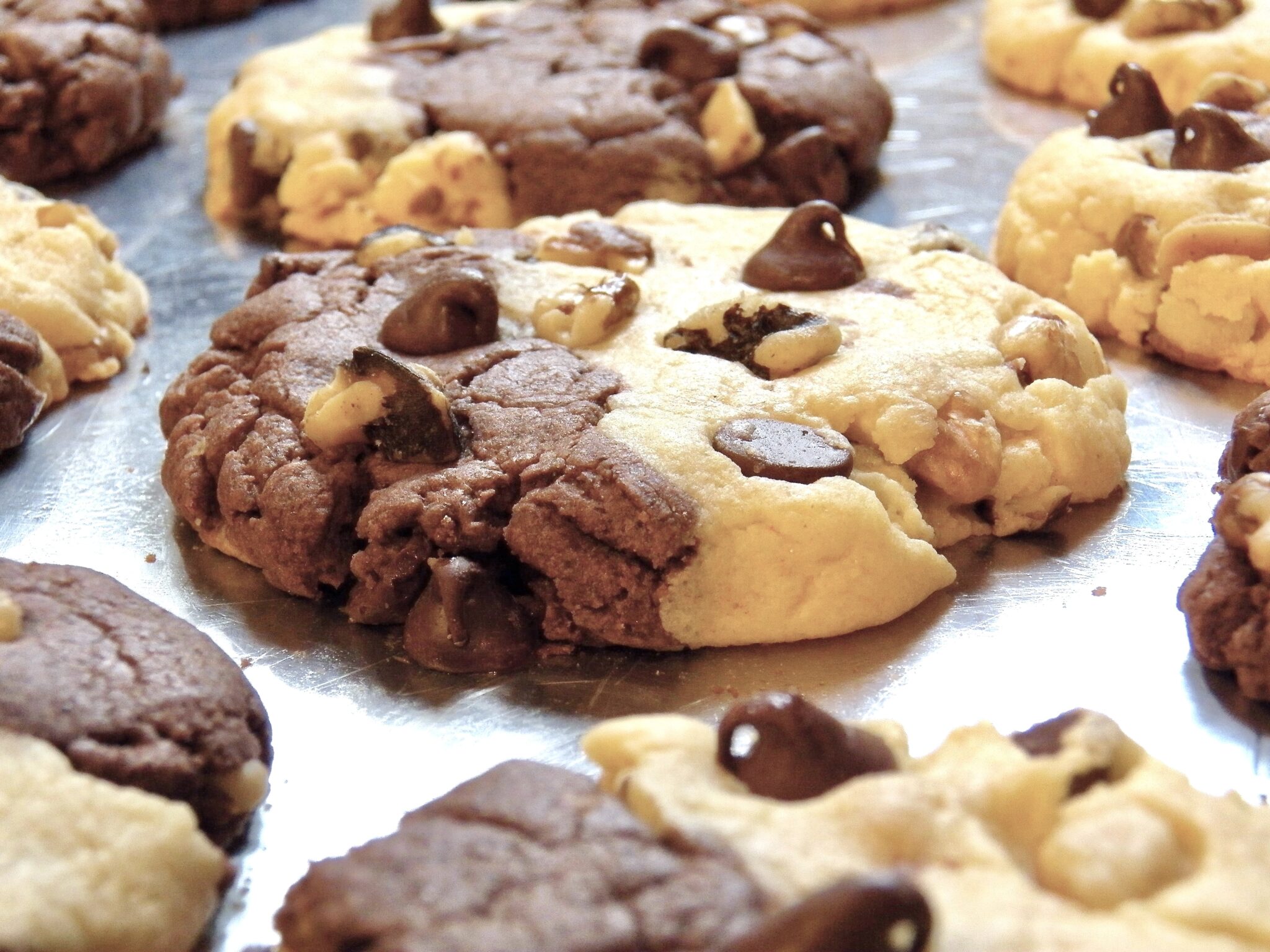 Banana Chocolate Pudding Cookies