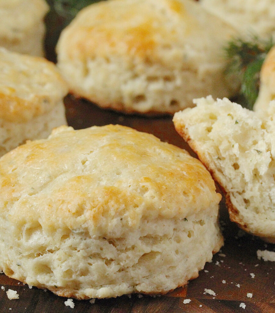 Garlic and Herbs Boursin Biscuits