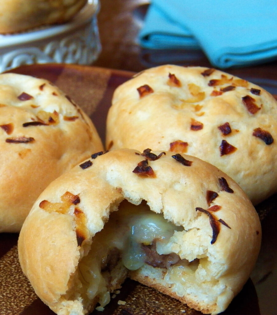 Cheeseburger Stuffed Buns