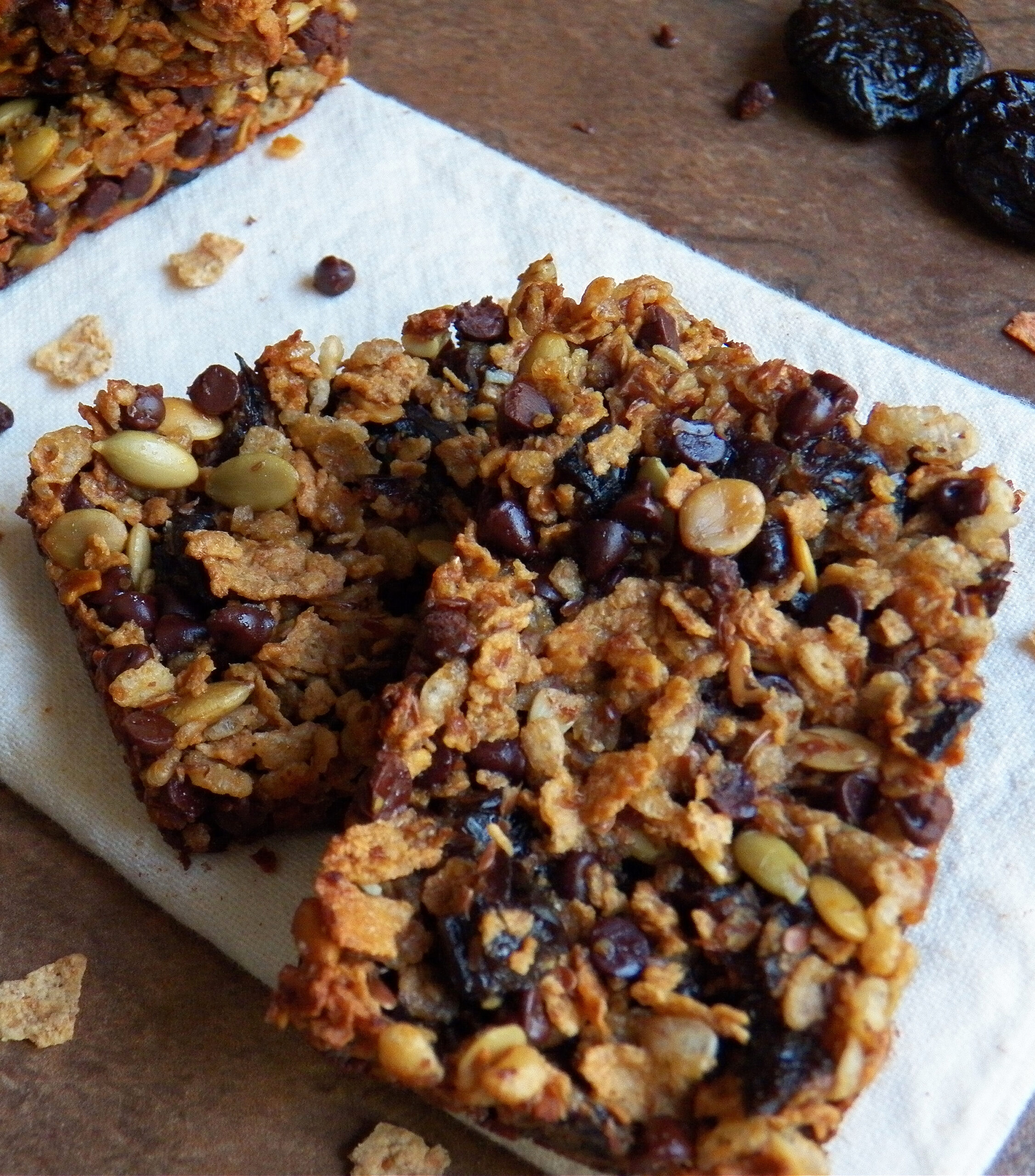 Plum Sweet Chewy Cereal Bars