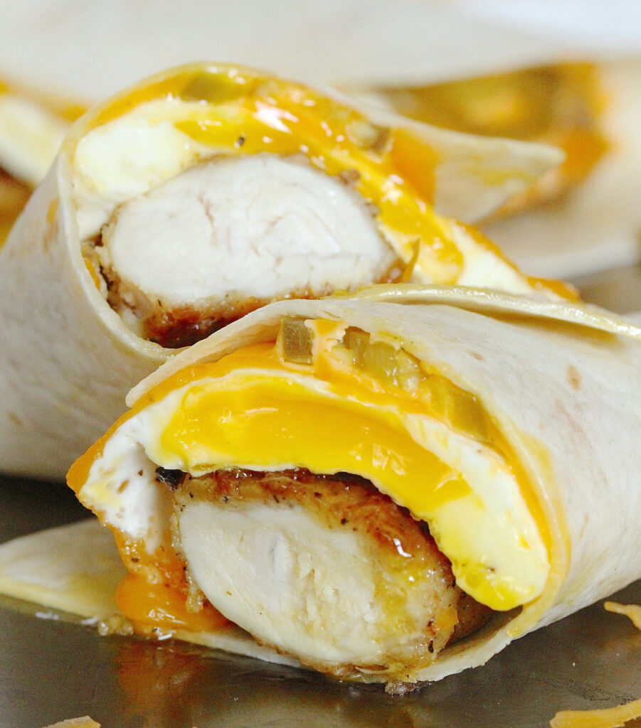 Chicken Chicken Breakfast Wrap 