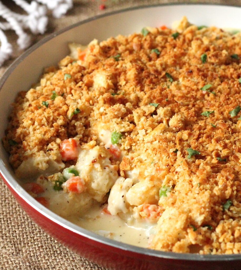 One-Pot Cheesy Chicken and Gnocchi