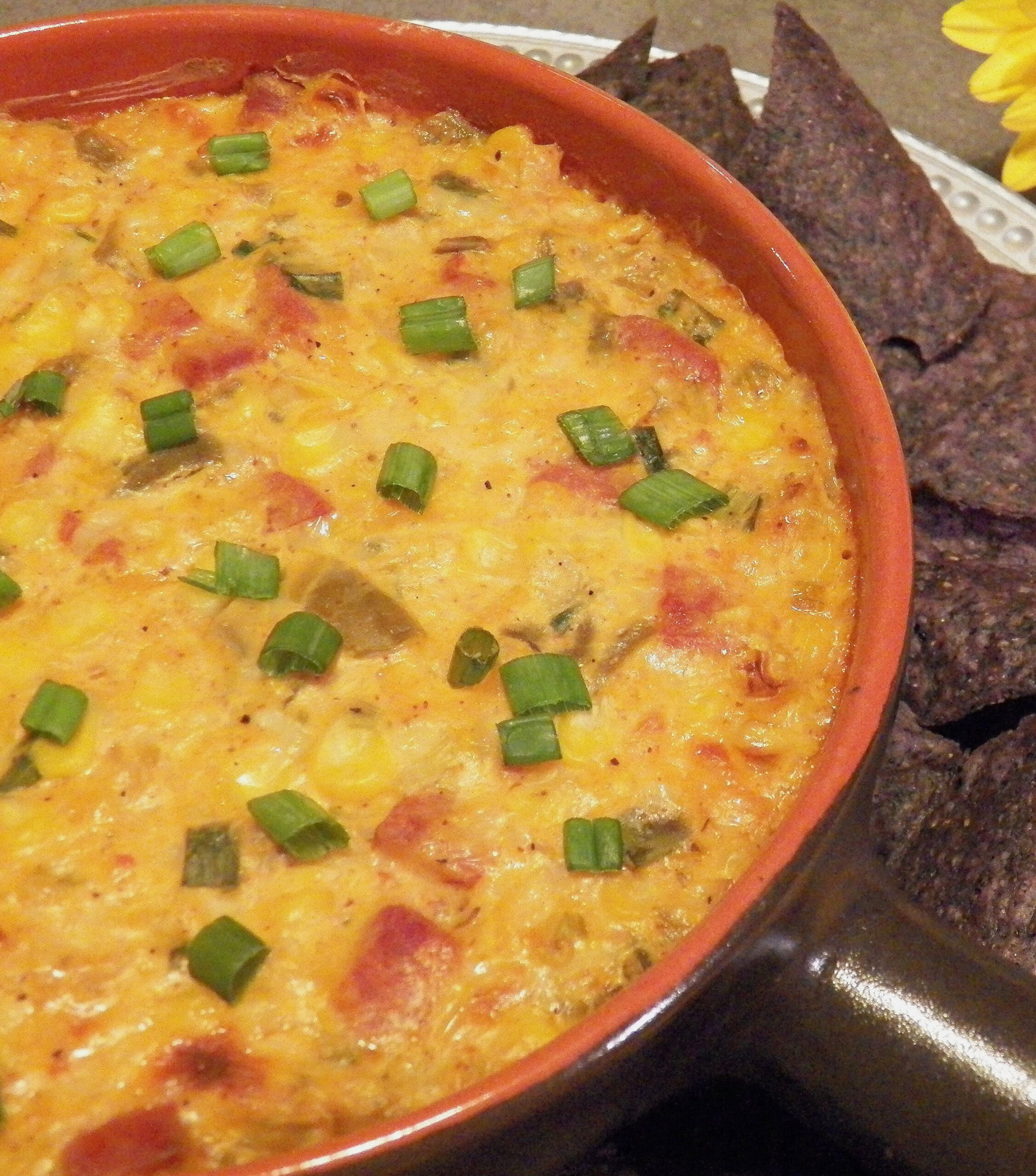 Corn and Chourico Dip